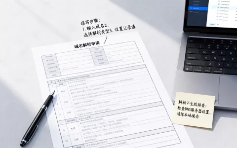域名解析申请表怎么填写，域名解析不生效怎么办？
