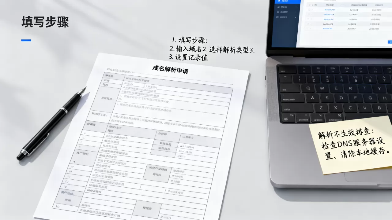 域名解析申请表怎么填写,域名解析不生效怎么办? 域名解析申请表怎么填写,域名解析不生效怎么办?