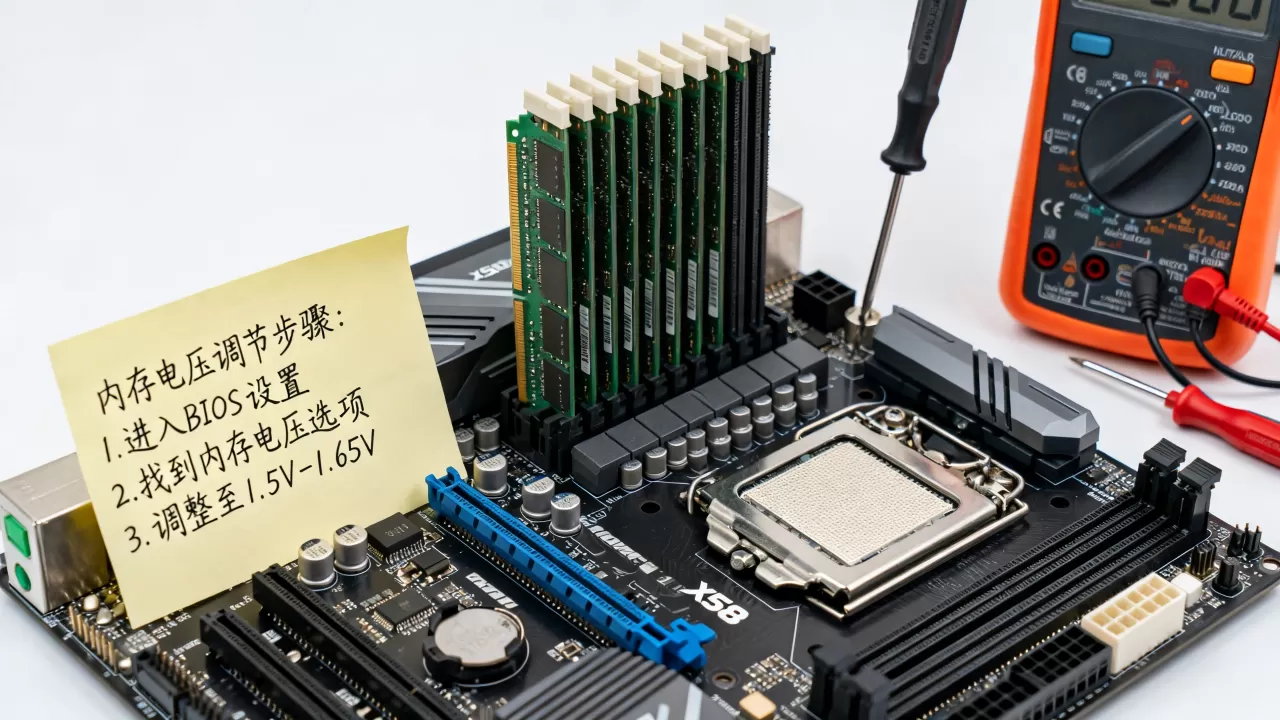 x58服务器内存电压怎么调,内存电压多少合适? x58服务器内存电压怎么调,内存电压多少合适?
