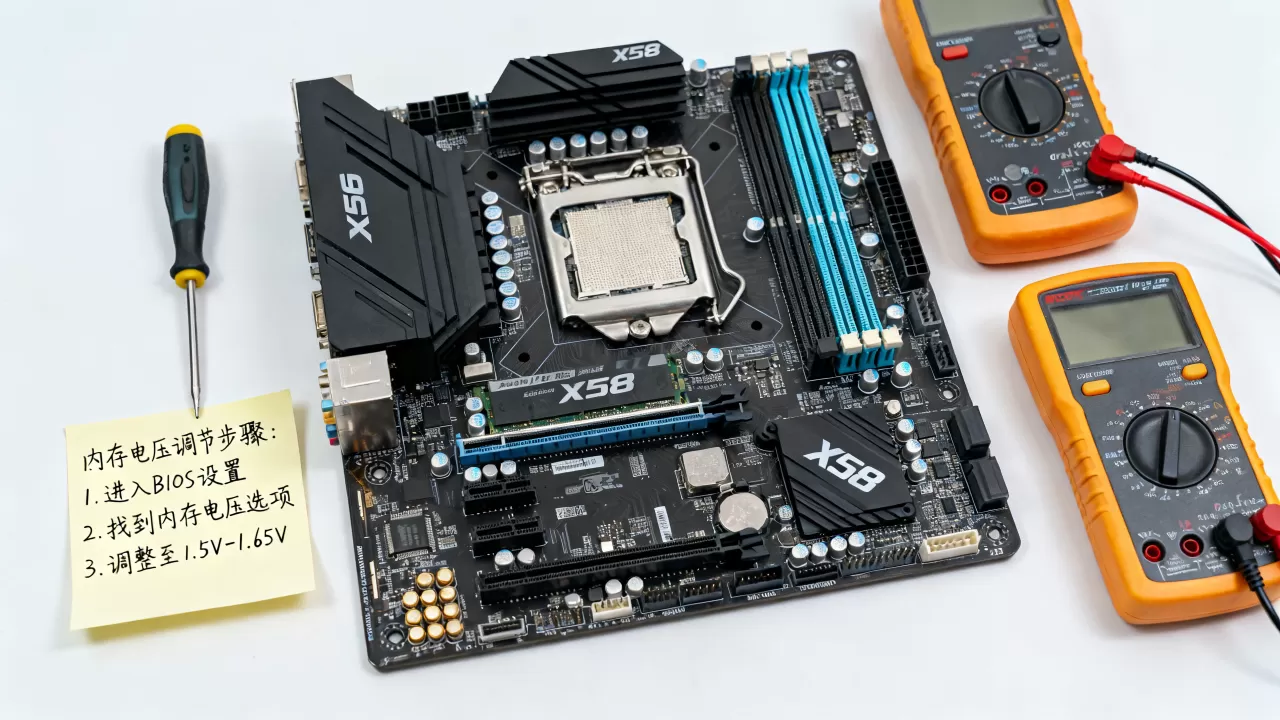 x58服务器内存电压怎么调,内存电压多少合适? x58服务器内存电压怎么调,内存电压多少合适?
