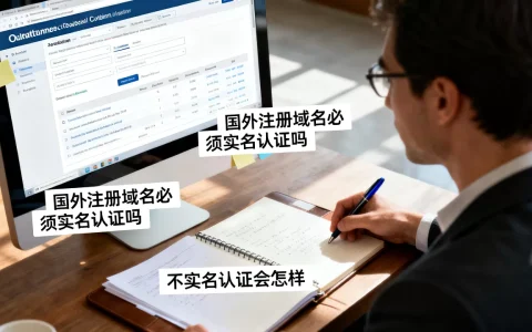 国外注册域名必须实名认证吗,不实名认证会怎样