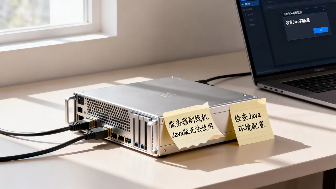 服务器刷线机Java版为什么用不了,怎么解决? 服务器刷线机Java版为什么用不了,怎么解决?