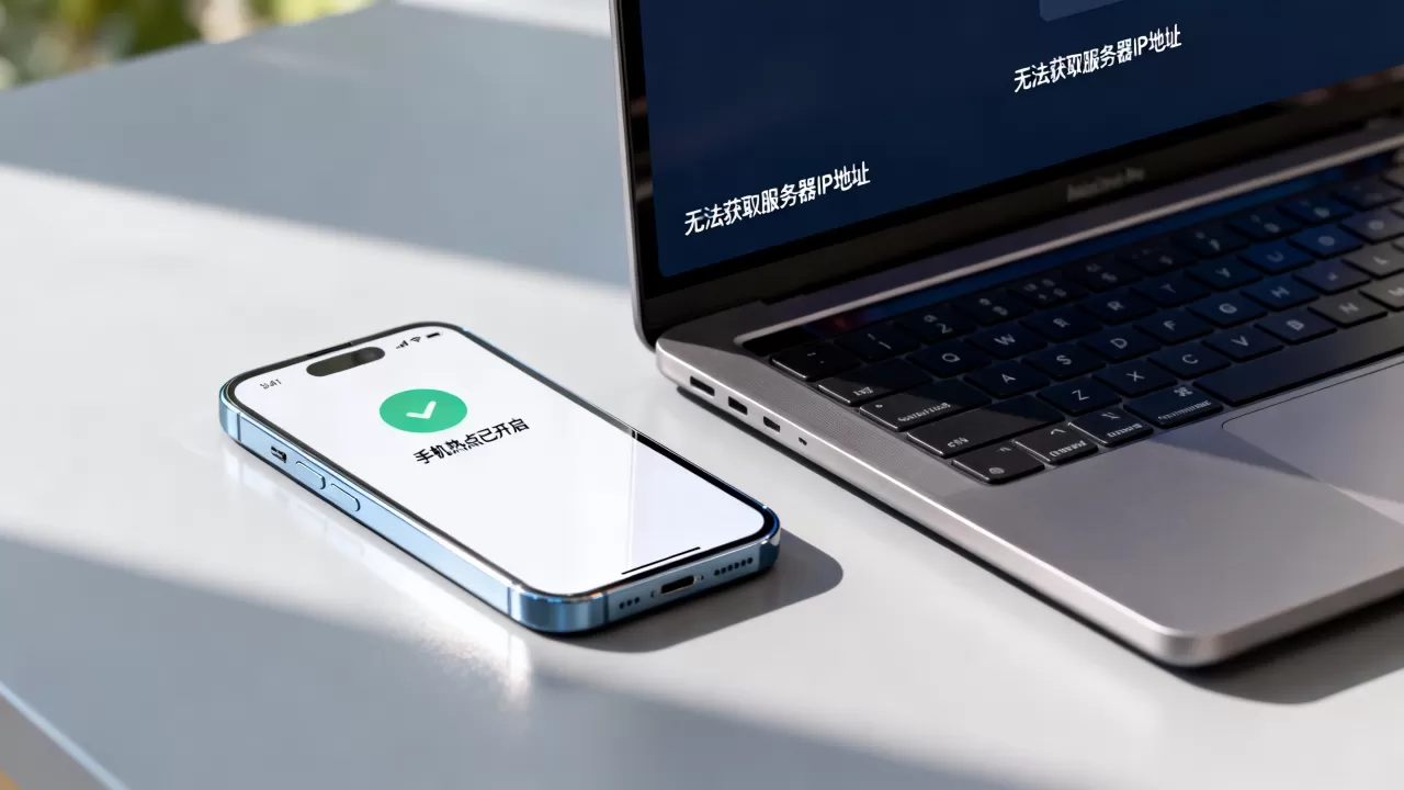手机热点电脑找不到服务器IP地址怎么办,是什么原因 手机热点电脑找不到服务器IP地址怎么办,是什么原因