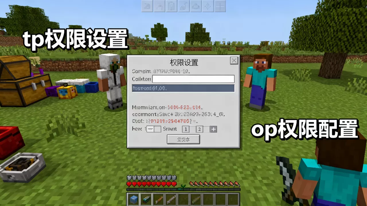 我的世界服务器怎么只给玩家tp权限?,怎么设置op权限? 我的世界服务器怎么只给玩家tp权限?,怎么设置op权限?