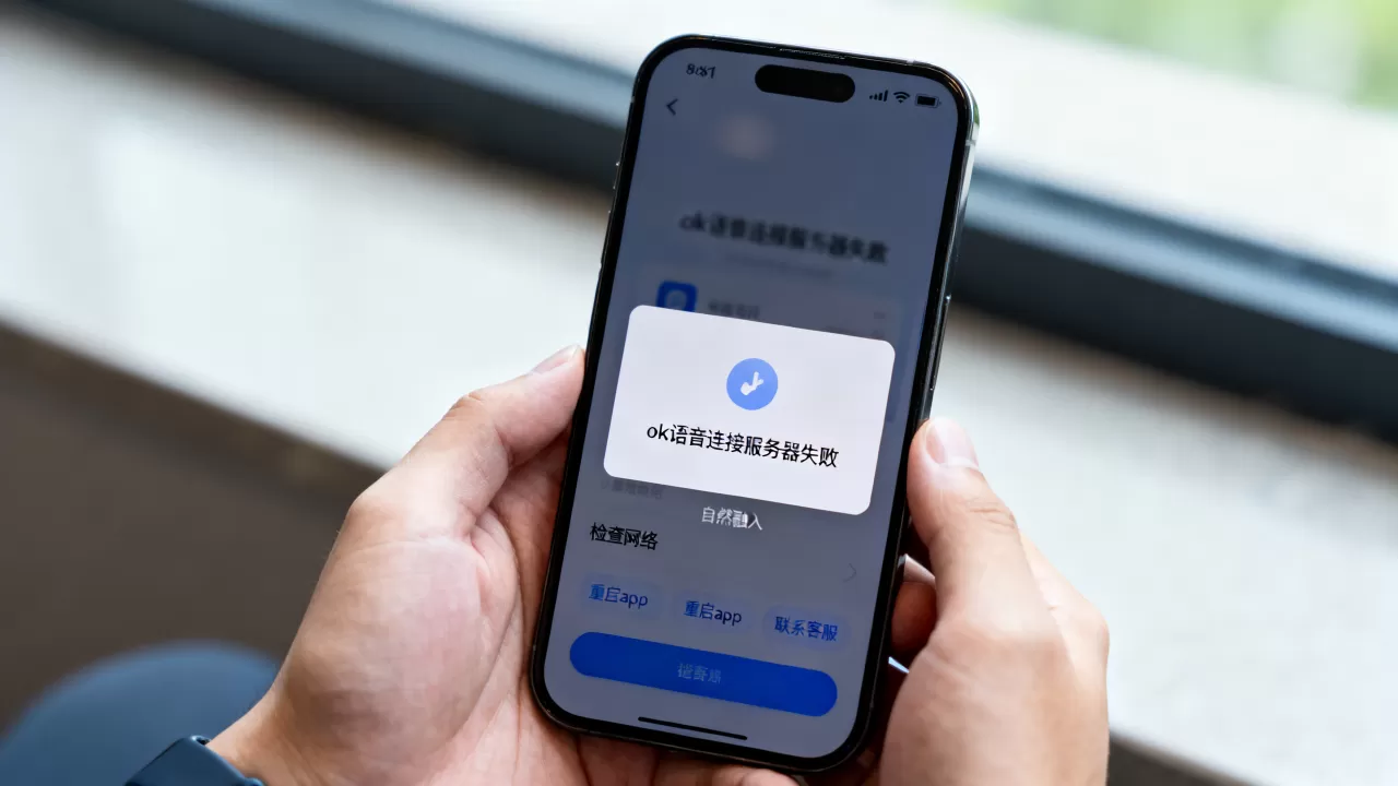 ok语音为何老是连接服务器失败,如何解决? ok语音为何老是连接服务器失败,如何解决?