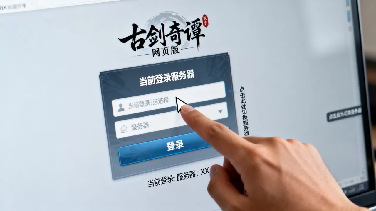古剑奇谭网页版怎么查看登录服务器,登录服务器在哪查? 古剑奇谭网页版怎么查看登录服务器,登录服务器在哪查?