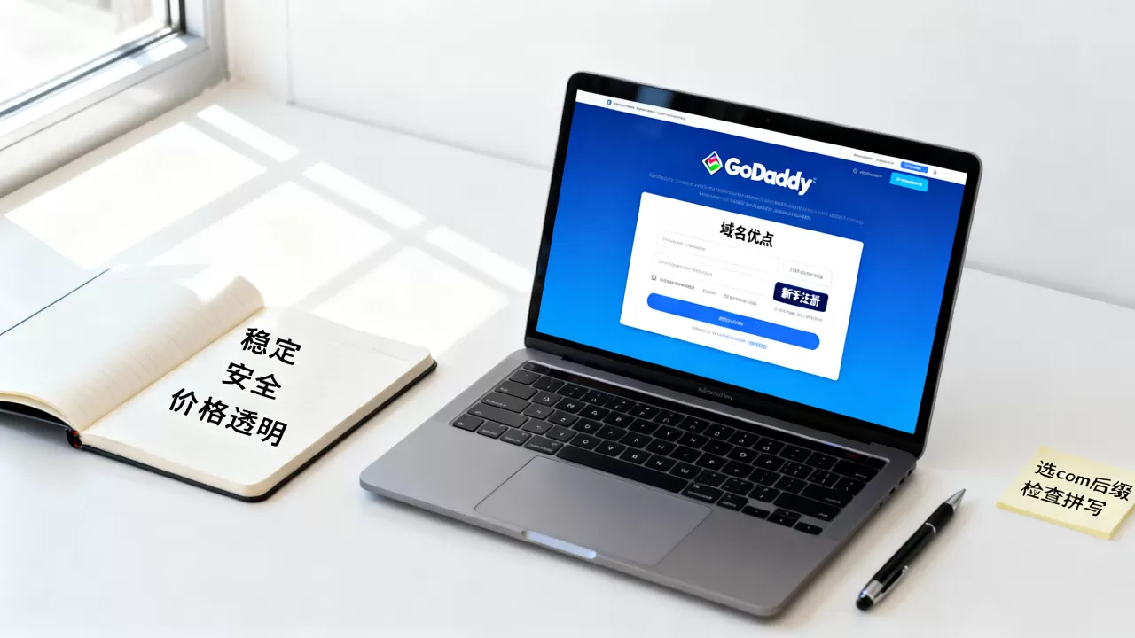 GoDaddy域名优点有哪些,新手注册域名怎么选? GoDaddy域名优点有哪些,新手注册域名怎么选?