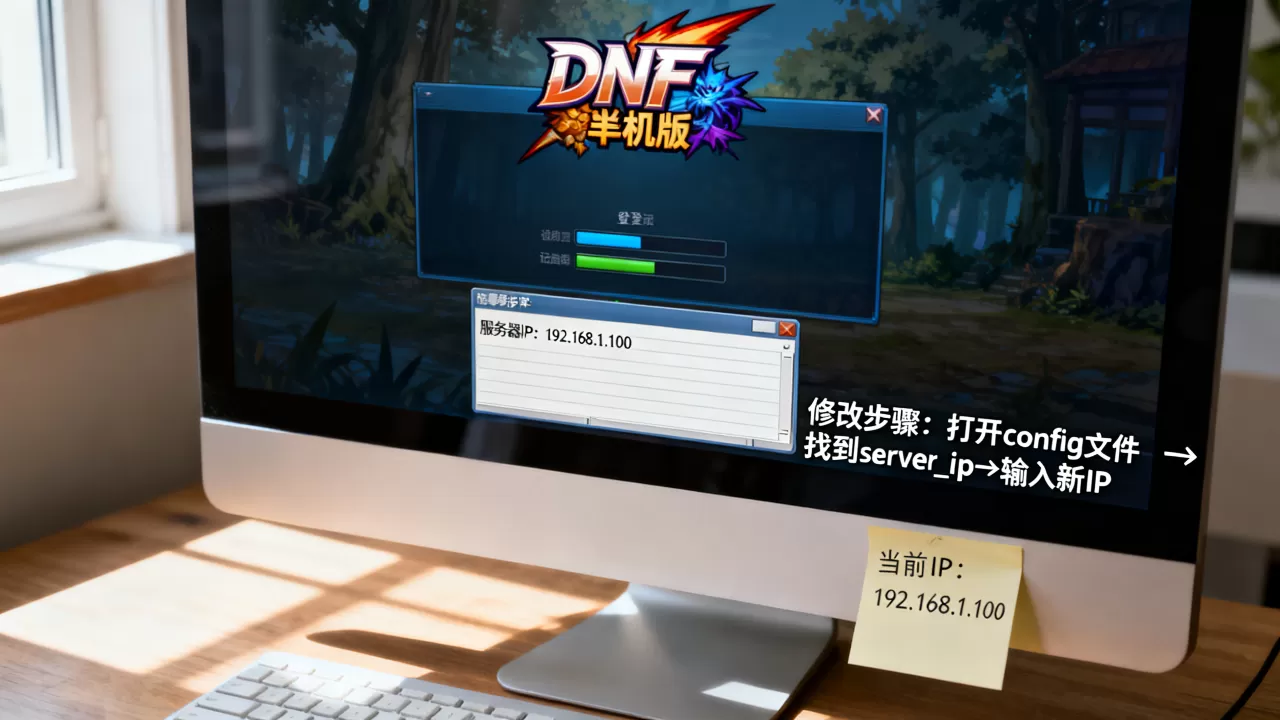 DNF单机版服务器IP是多少,DNF单机版服务器IP怎么改 DNF单机版服务器IP是多少,DNF单机版服务器IP怎么改