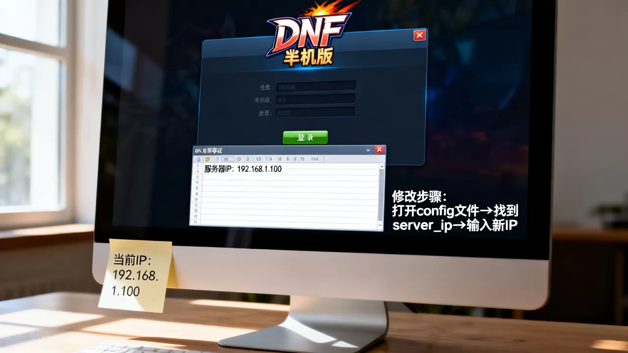 DNF单机版服务器IP是多少,DNF单机版服务器IP怎么改 DNF单机版服务器IP是多少,DNF单机版服务器IP怎么改