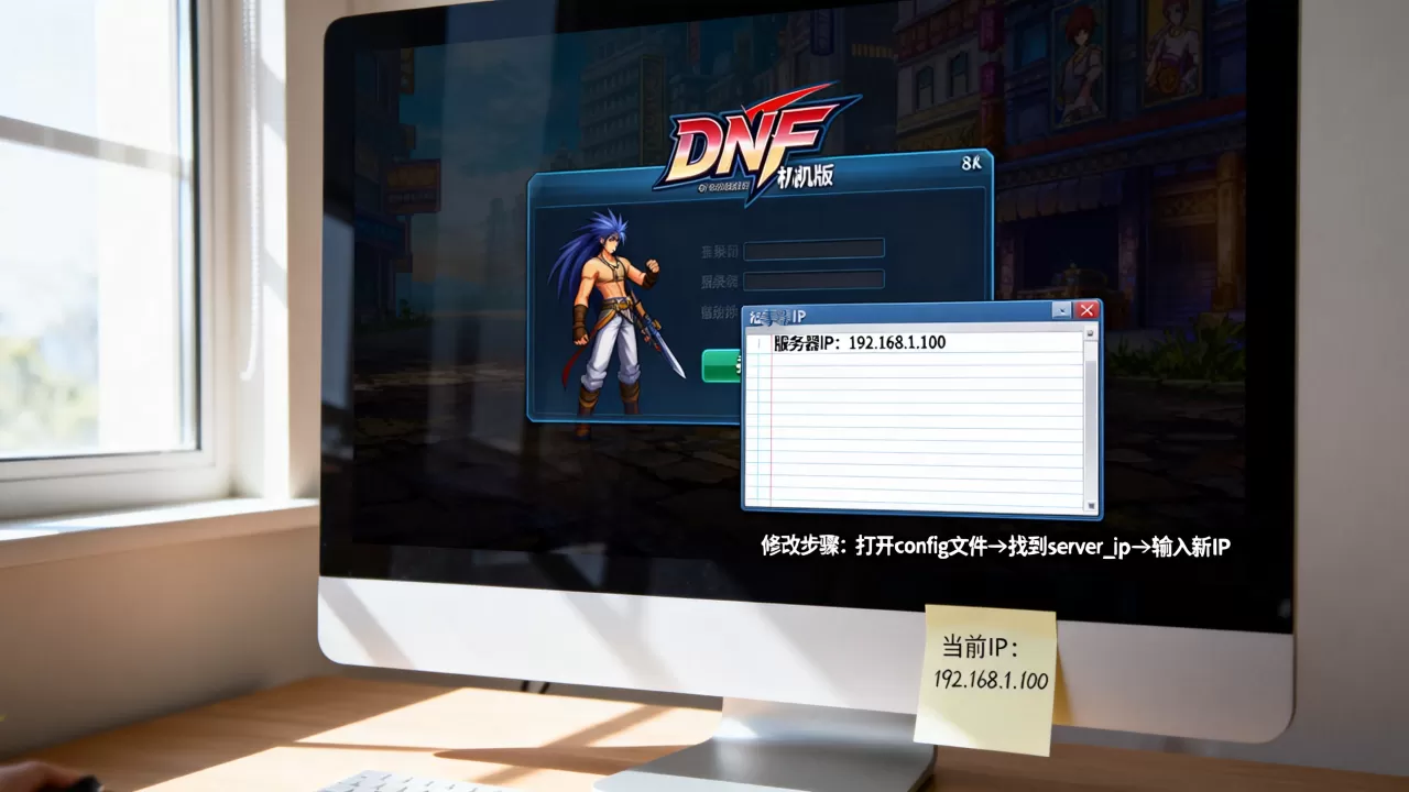 DNF单机版服务器IP是多少,DNF单机版服务器IP怎么改 DNF单机版服务器IP是多少,DNF单机版服务器IP怎么改