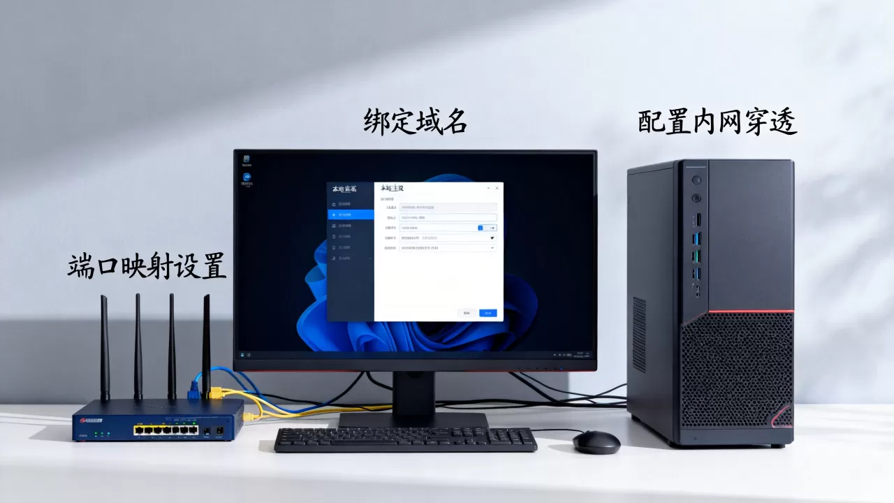 本地主机如何绑定域名并实现内网穿透?,内网穿透端口映射怎么做 本地主机如何绑定域名并实现内网穿透?,内网穿透端口映射怎么做