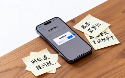 注册苹果ID提示服务器错误是怎么回事，苹果id服务器错误原因