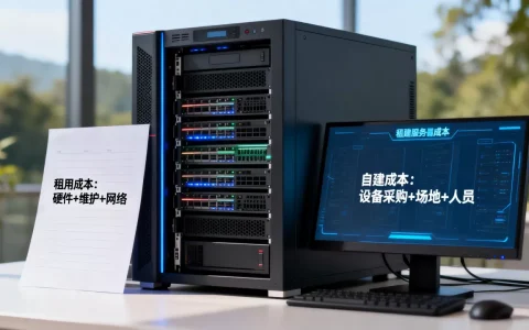 一台服务器一年成本多少，租用和自建哪个划算？