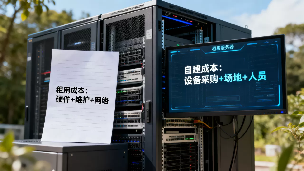 一台服务器一年成本多少,租用和自建哪个划算? 一台服务器一年成本多少,租用和自建哪个划算?