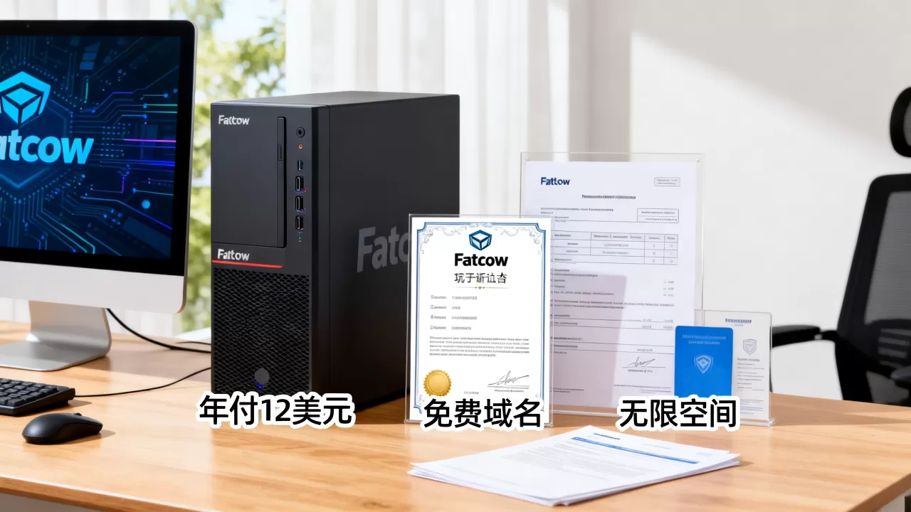 FatCow主机年付12美元送免费域名?无限空间靠谱吗 FatCow主机年付12美元送免费域名?无限空间靠谱吗