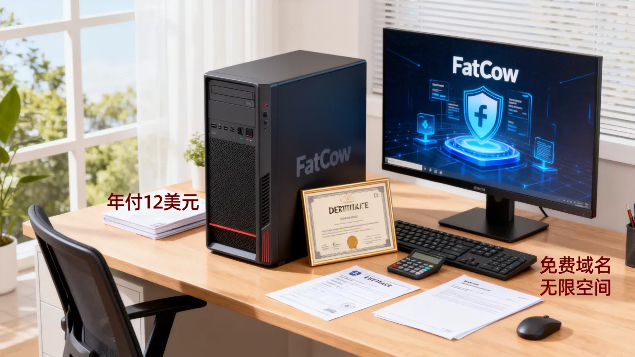 FatCow主机年付12美元送免费域名?无限空间靠谱吗 FatCow主机年付12美元送免费域名?无限空间靠谱吗