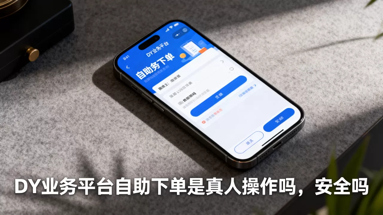 DY业务平台自助下单是真人操作吗,安全吗 DY业务平台自助下单是真人操作吗,安全吗