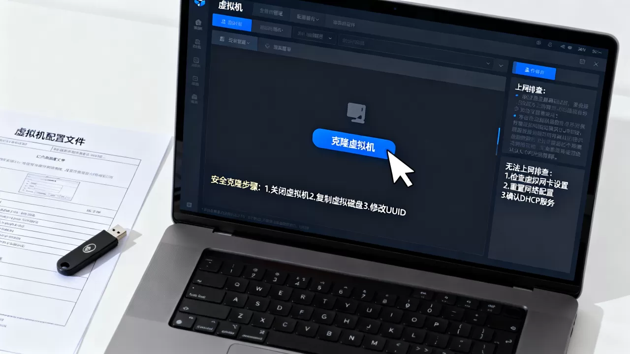 虚拟机怎么克隆才安全,虚拟机克隆后无法上网怎么办 虚拟机怎么克隆才安全,虚拟机克隆后无法上网怎么办