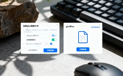 虚拟机怎么用gho镜像文件，gho文件怎么转换成iso？