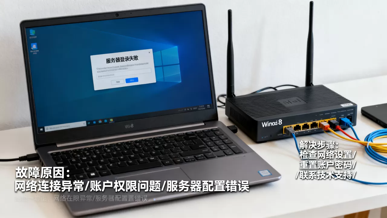 Win8服务器登录失败是什么原因,服务器连不上怎么办 Win8服务器登录失败是什么原因,服务器连不上怎么办