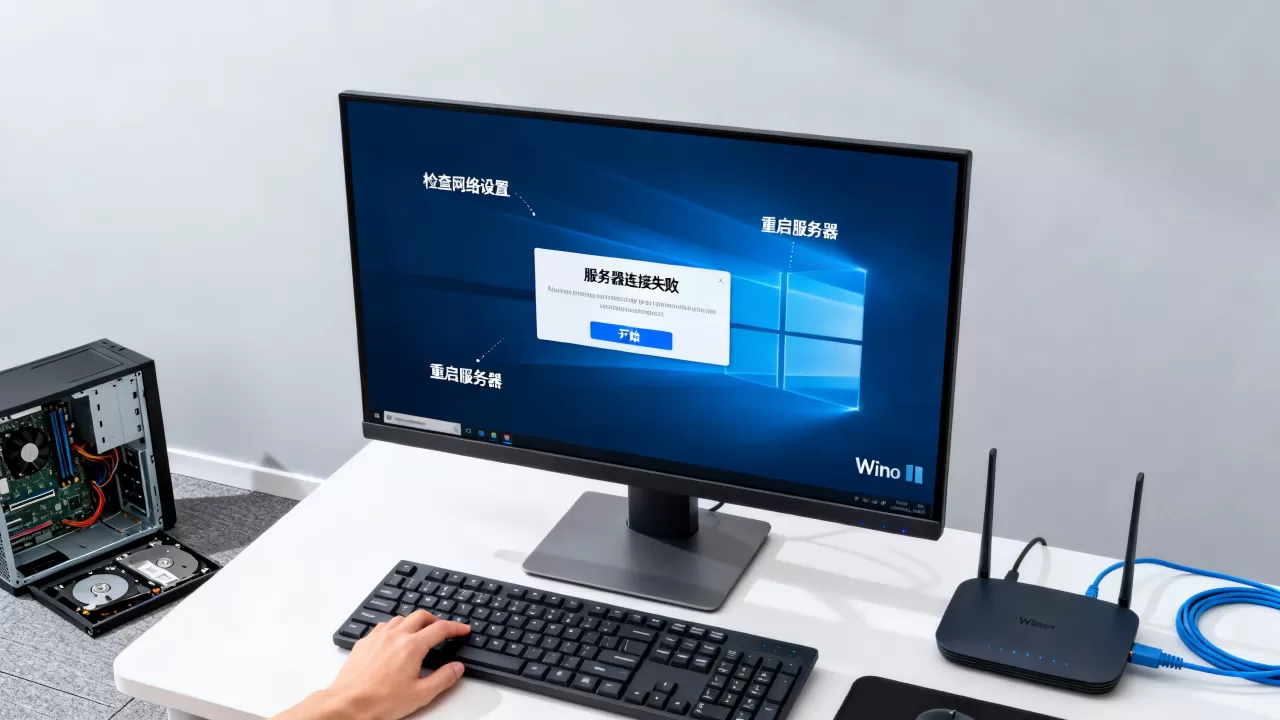 Win10我的电脑服务器失败是什么原因,服务器失败怎么解决 Win10我的电脑服务器失败是什么原因,服务器失败怎么解决