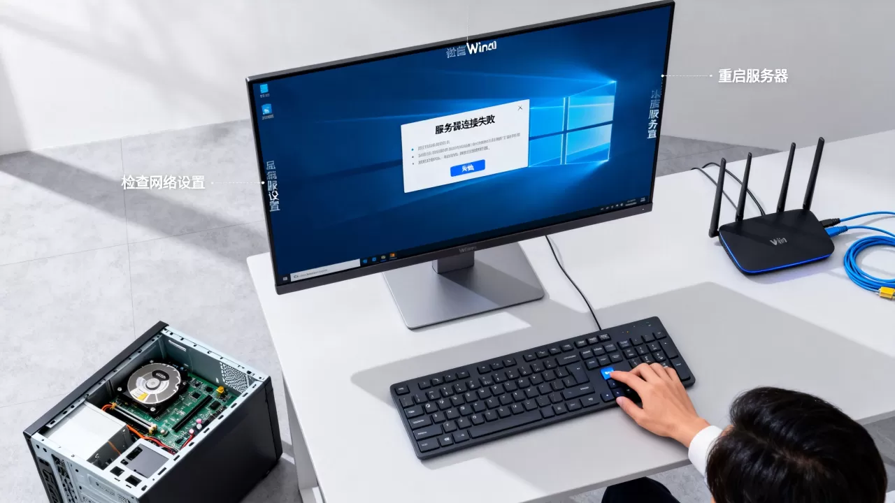 Win10我的电脑服务器失败是什么原因,服务器失败怎么解决 Win10我的电脑服务器失败是什么原因,服务器失败怎么解决