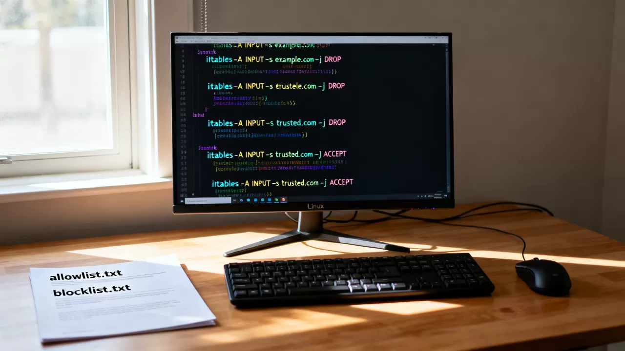 Linux如何精确过滤域名?,白名单黑名单命令怎么用? Linux如何精确过滤域名?,白名单黑名单命令怎么用?