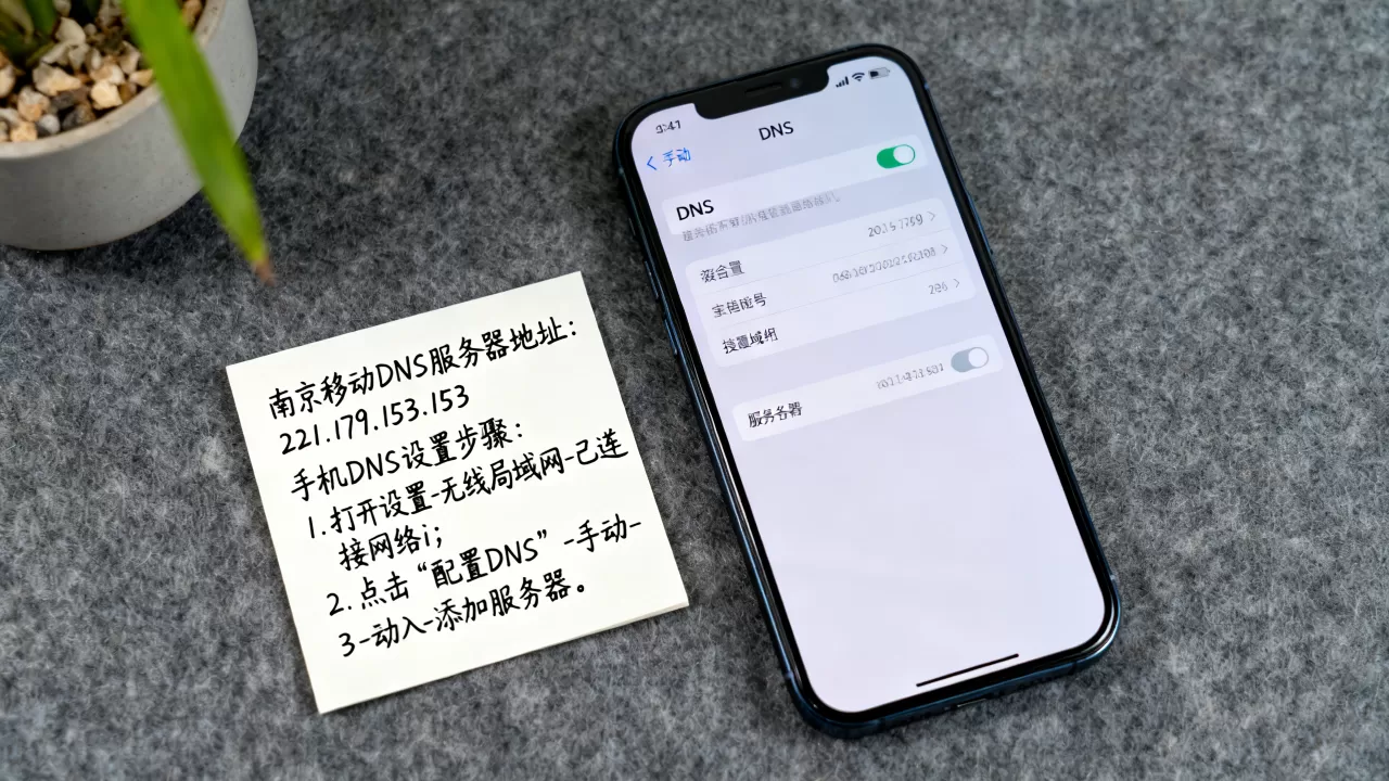 南京移动DNS服务器地址是多少,手机DNS怎么设置 南京移动DNS服务器地址是多少,手机DNS怎么设置