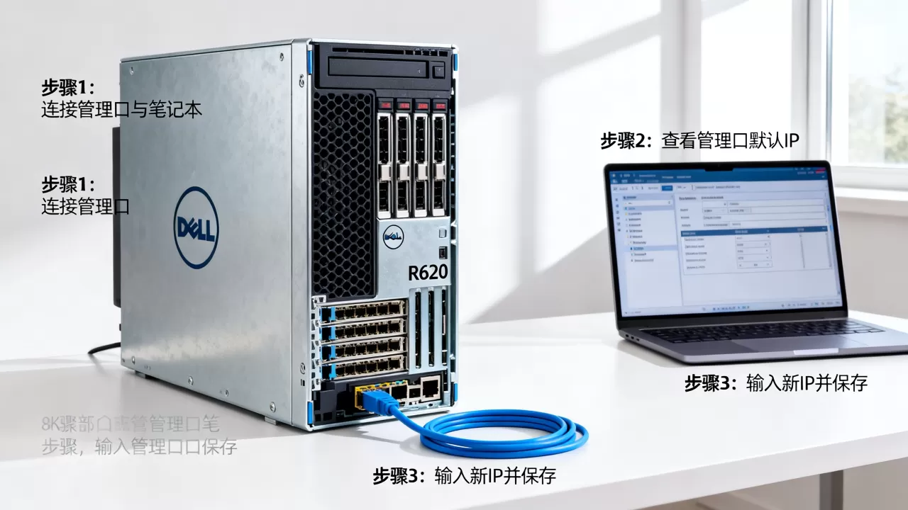 戴尔服务器R620管理口IP怎么配置?,有哪些步骤 戴尔服务器R620管理口IP怎么配置?,有哪些步骤
