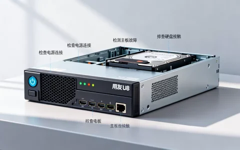 用友u8服务器无法开机如何解决，是什么原因？