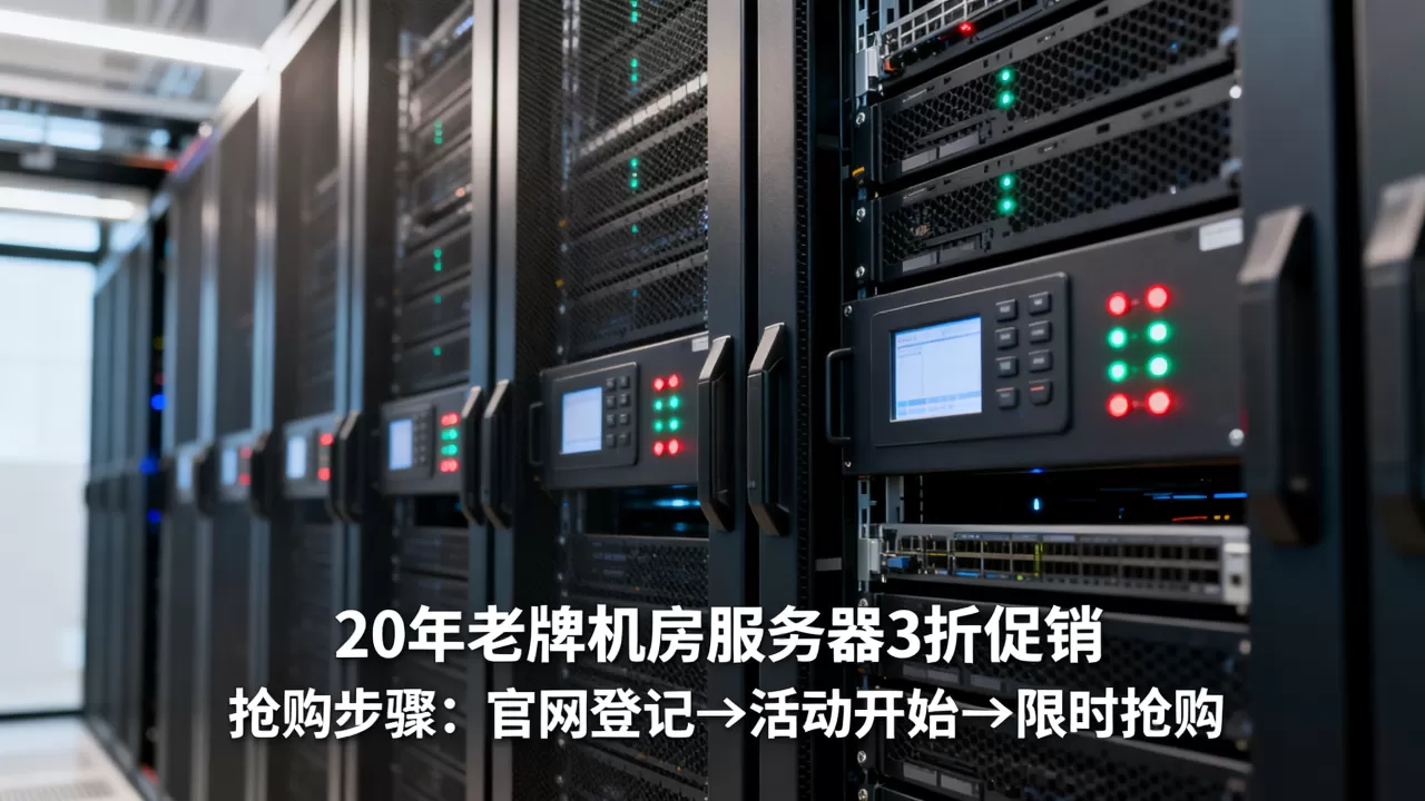 20年老牌机房服务器3折促销靠谱吗?,怎么抢? 20年老牌机房服务器3折促销靠谱吗?,怎么抢?