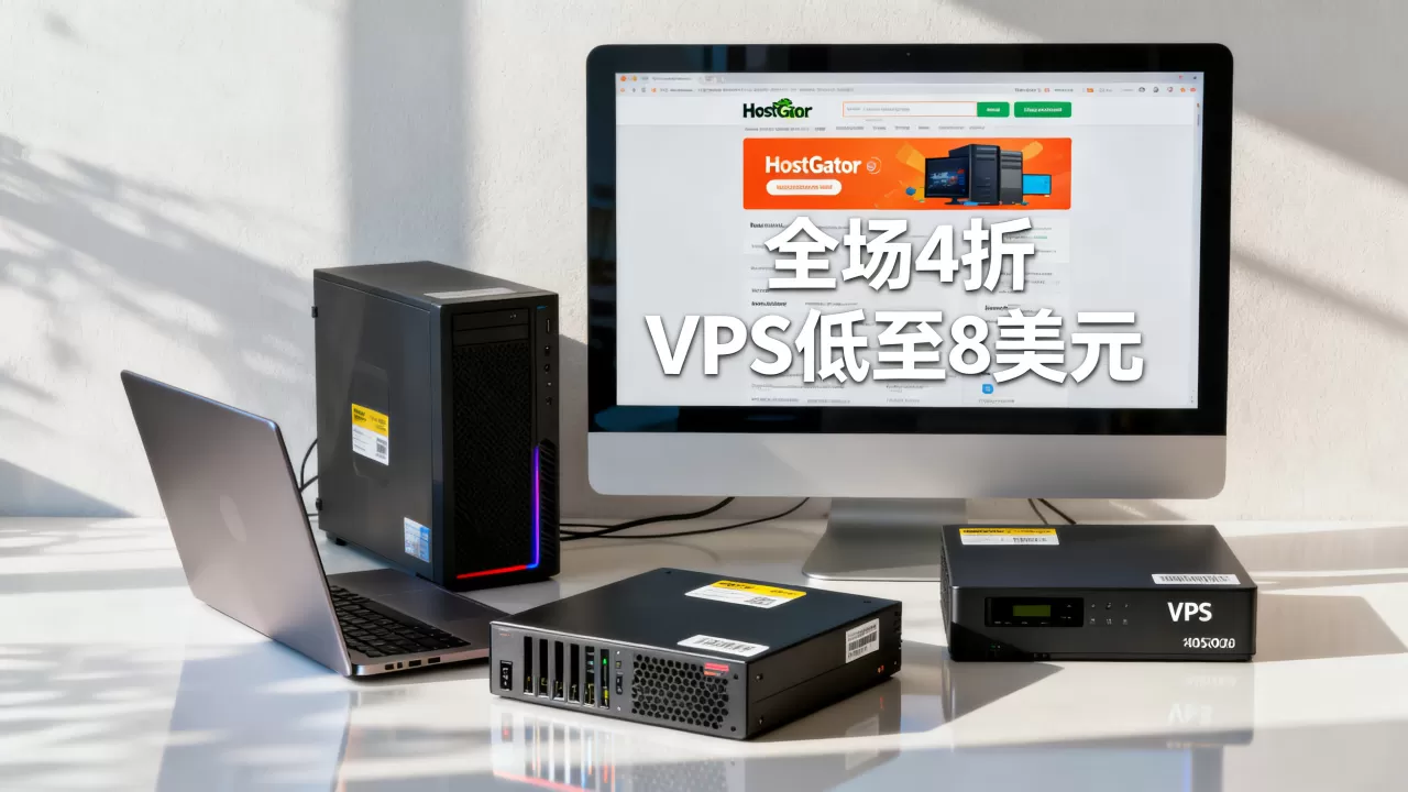 HostGator全场4折怎么买?VPS低至8美元是真的吗? HostGator全场4折怎么买?VPS低至8美元是真的吗?