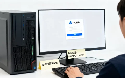 服务器端数据库怎么登录sys账号，sys账号默认密码是多少