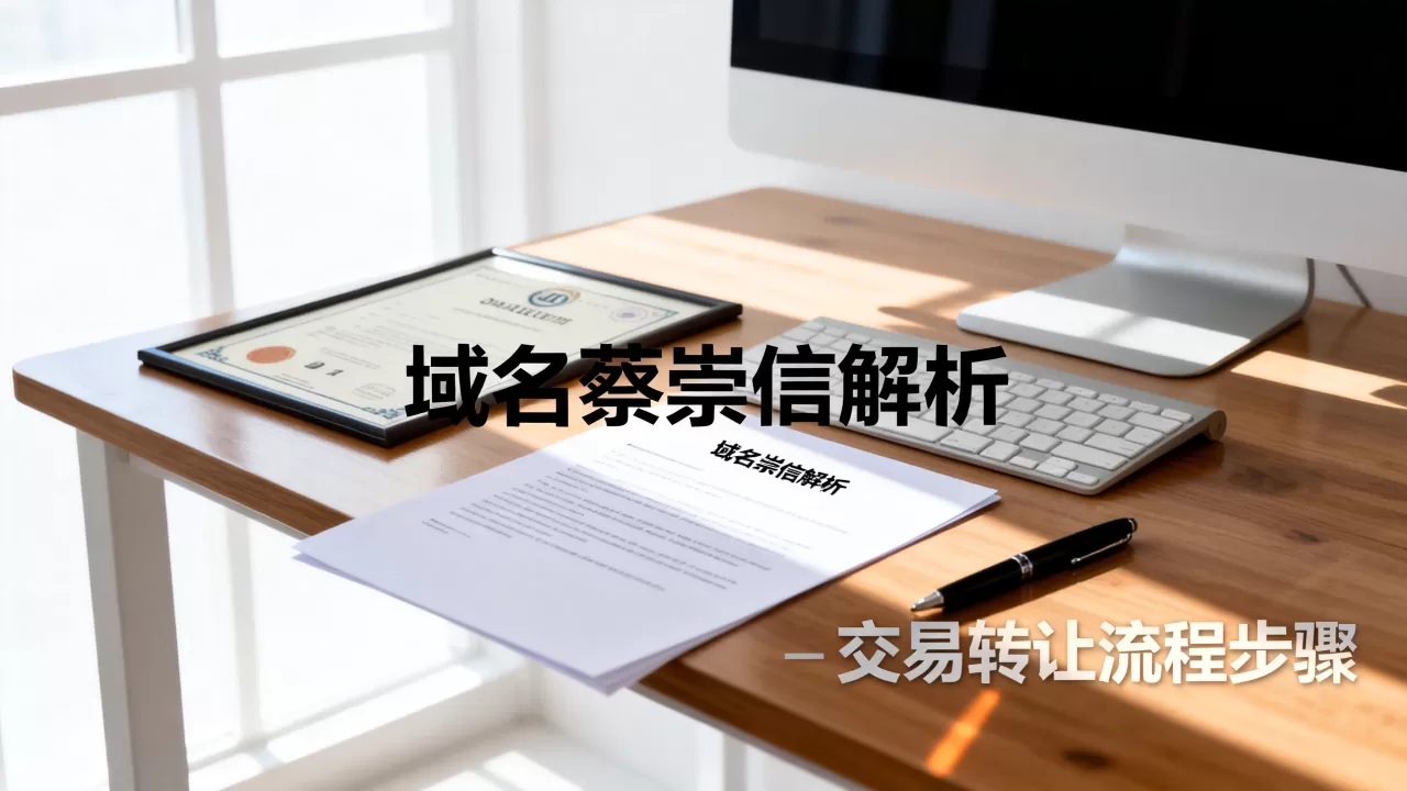 域名蔡崇信是什么意思?交易转让流程怎么办理 域名蔡崇信是什么意思?交易转让流程怎么办理