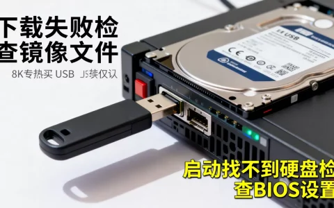 U盘装服务器系统下载失败咋办，U盘启动找不到硬盘怎么办