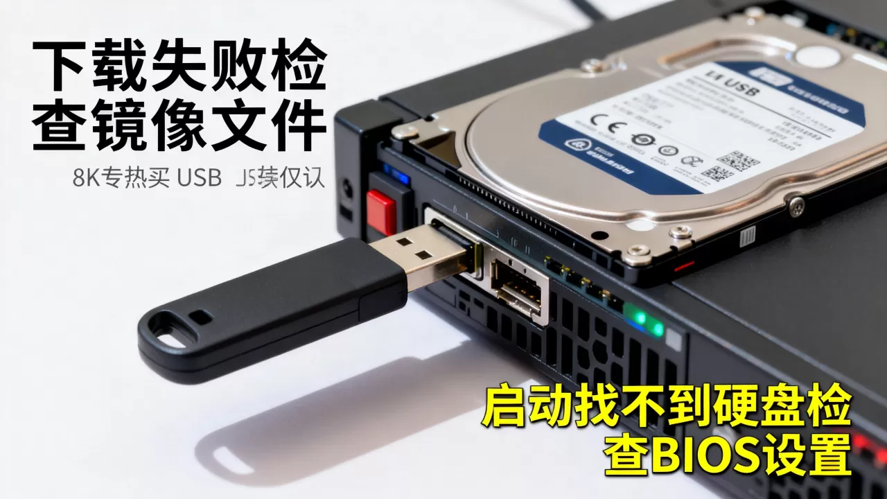 U盘装服务器系统下载失败咋办,U盘启动找不到硬盘怎么办 U盘装服务器系统下载失败咋办,U盘启动找不到硬盘怎么办
