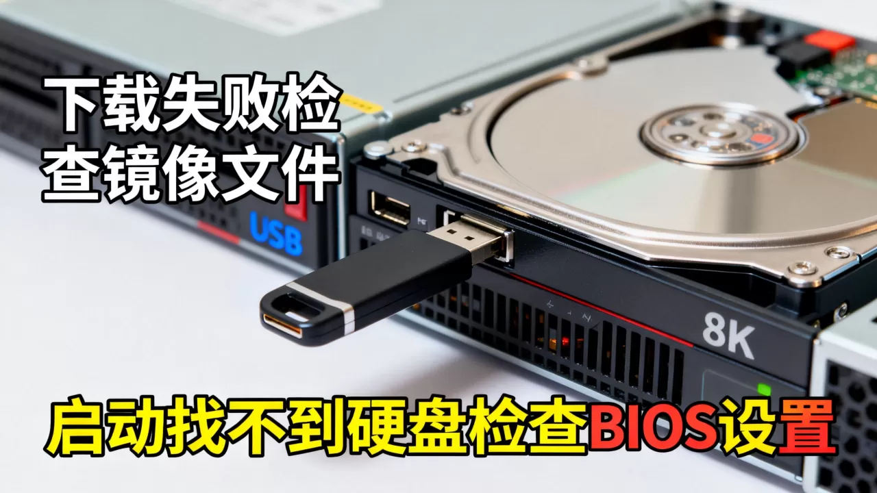 U盘装服务器系统下载失败咋办,U盘启动找不到硬盘怎么办 U盘装服务器系统下载失败咋办,U盘启动找不到硬盘怎么办