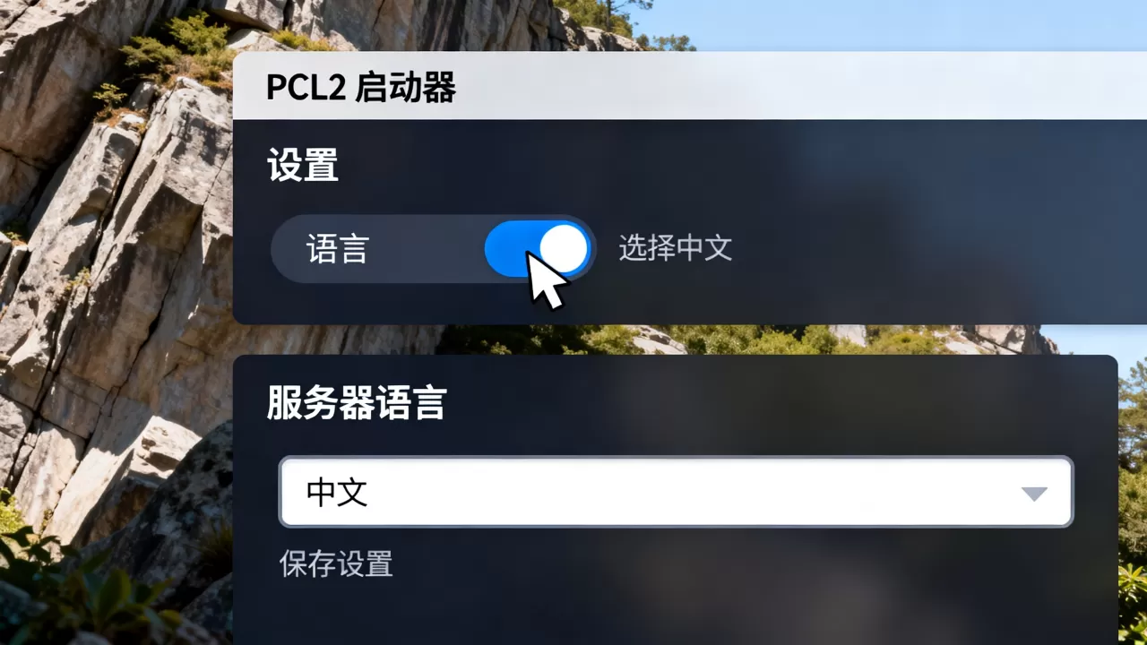 PCL2游戏服务器如何改回中文,pcl2启动器怎么设置中文 PCL2游戏服务器如何改回中文,pcl2启动器怎么设置中文