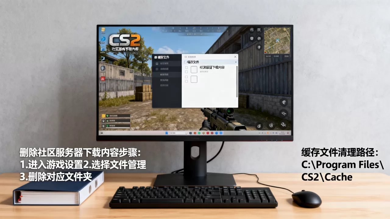 CS2社区服务器下载内容如何彻底删除,cs2缓存文件在哪清理 CS2社区服务器下载内容如何彻底删除,cs2缓存文件在哪清理