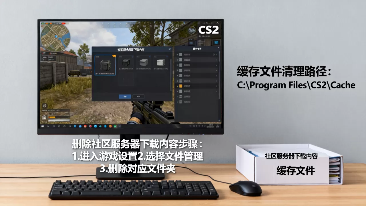CS2社区服务器下载内容如何彻底删除,cs2缓存文件在哪清理 CS2社区服务器下载内容如何彻底删除,cs2缓存文件在哪清理