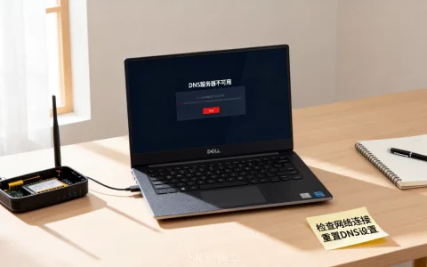 戴尔电脑DNS服务器不可用怎么办，如何快速修复