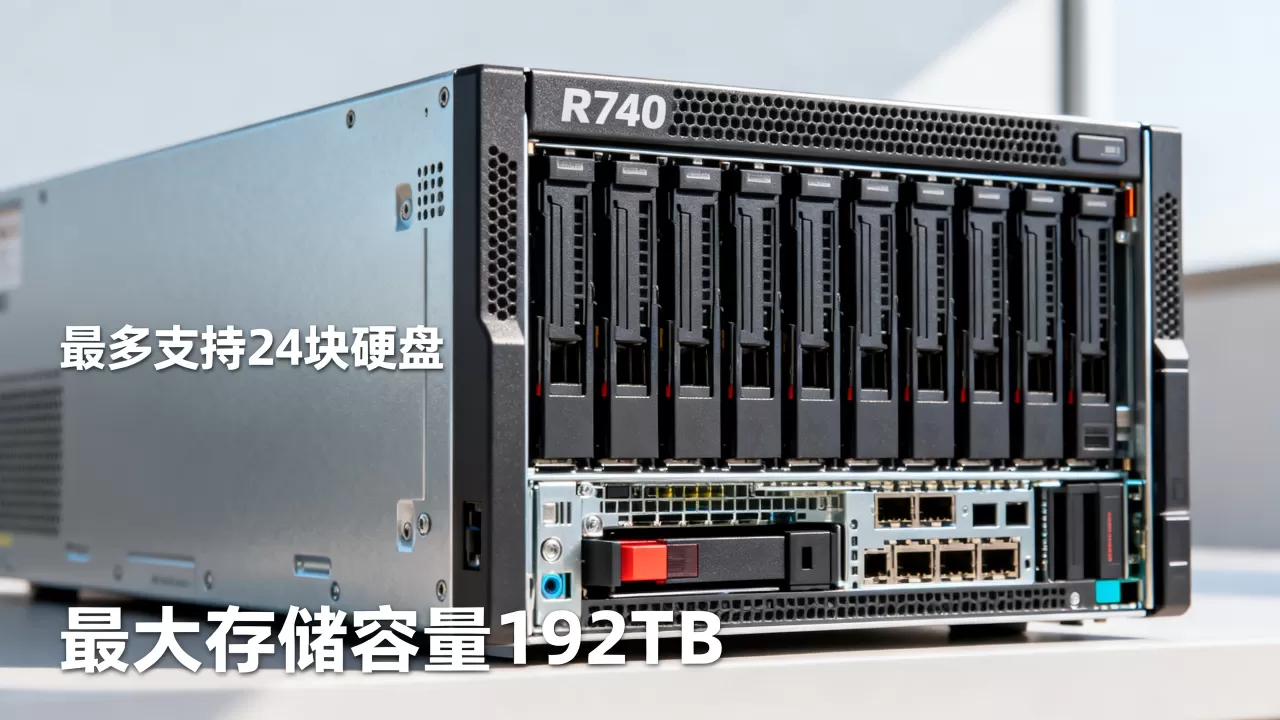 R740服务器最多能插几块硬盘?最大存储容量是多少? R740服务器最多能插几块硬盘?最大存储容量是多少?