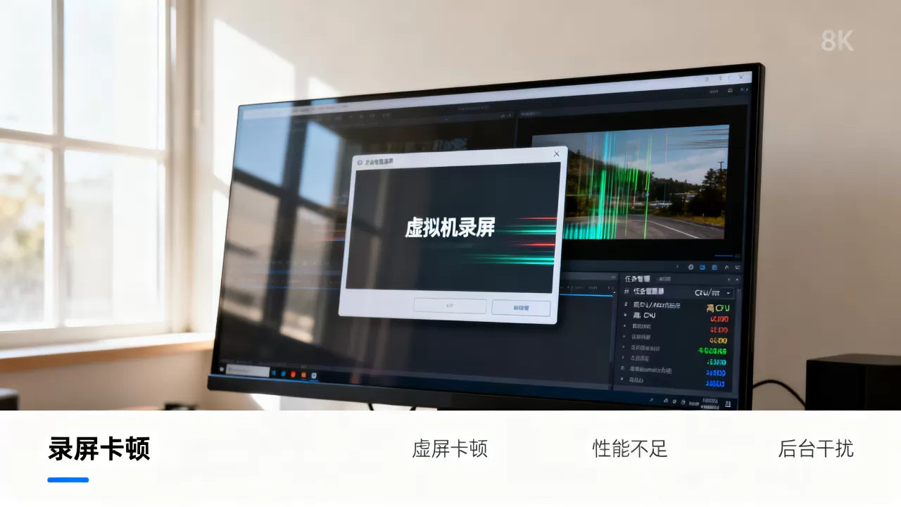 虚拟机录屏卡顿怎么办?,虚拟机录屏卡顿是什么原因 虚拟机录屏卡顿怎么办?,虚拟机录屏卡顿是什么原因