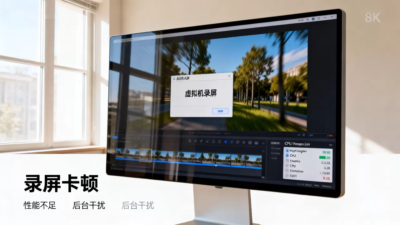 虚拟机录屏卡顿怎么办?,虚拟机录屏卡顿是什么原因 虚拟机录屏卡顿怎么办?,虚拟机录屏卡顿是什么原因