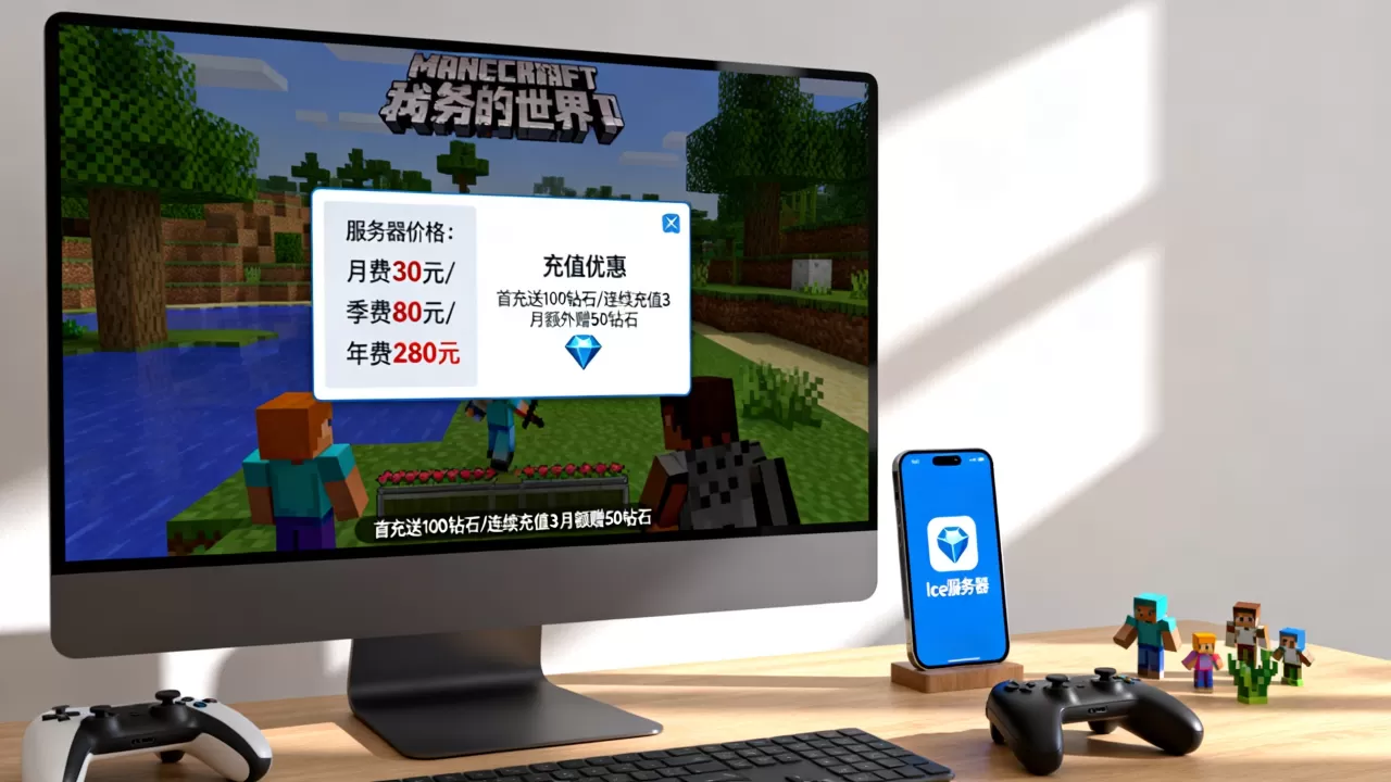 我的世界Ice服务器价格多少,怎么充值划算? 我的世界Ice服务器价格多少,怎么充值划算?