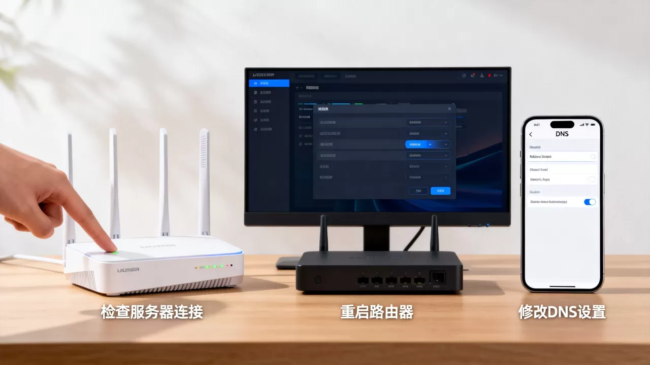 wifi网络服务器无响应怎么解决?,路由器DNS异常怎么修复 wifi网络服务器无响应怎么解决?,路由器DNS异常怎么修复