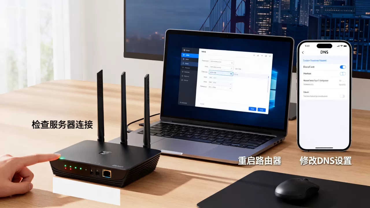 wifi网络服务器无响应怎么解决?,路由器DNS异常怎么修复 wifi网络服务器无响应怎么解决?,路由器DNS异常怎么修复
