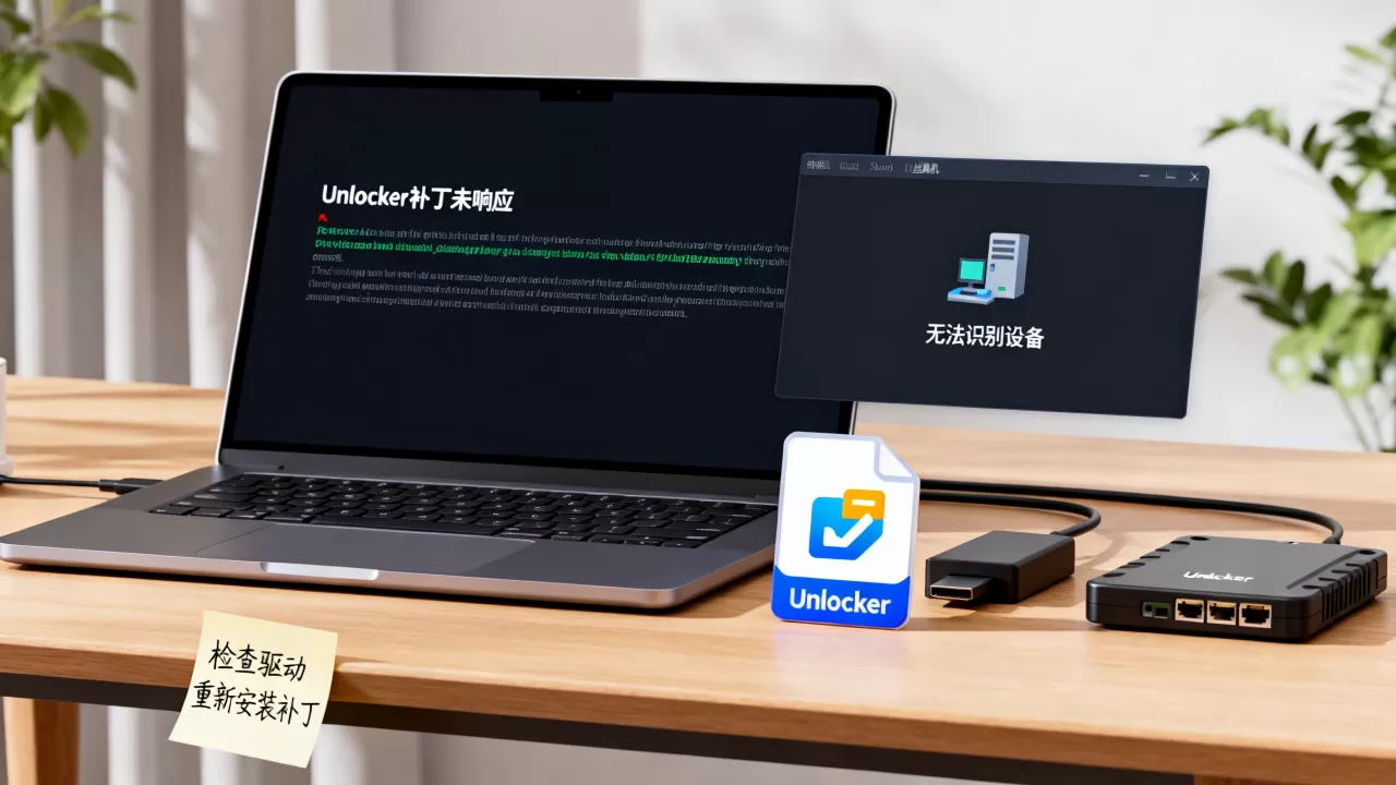 Unlocker补丁为什么没反应?,虚拟机无法识别怎么办 Unlocker补丁为什么没反应?,虚拟机无法识别怎么办