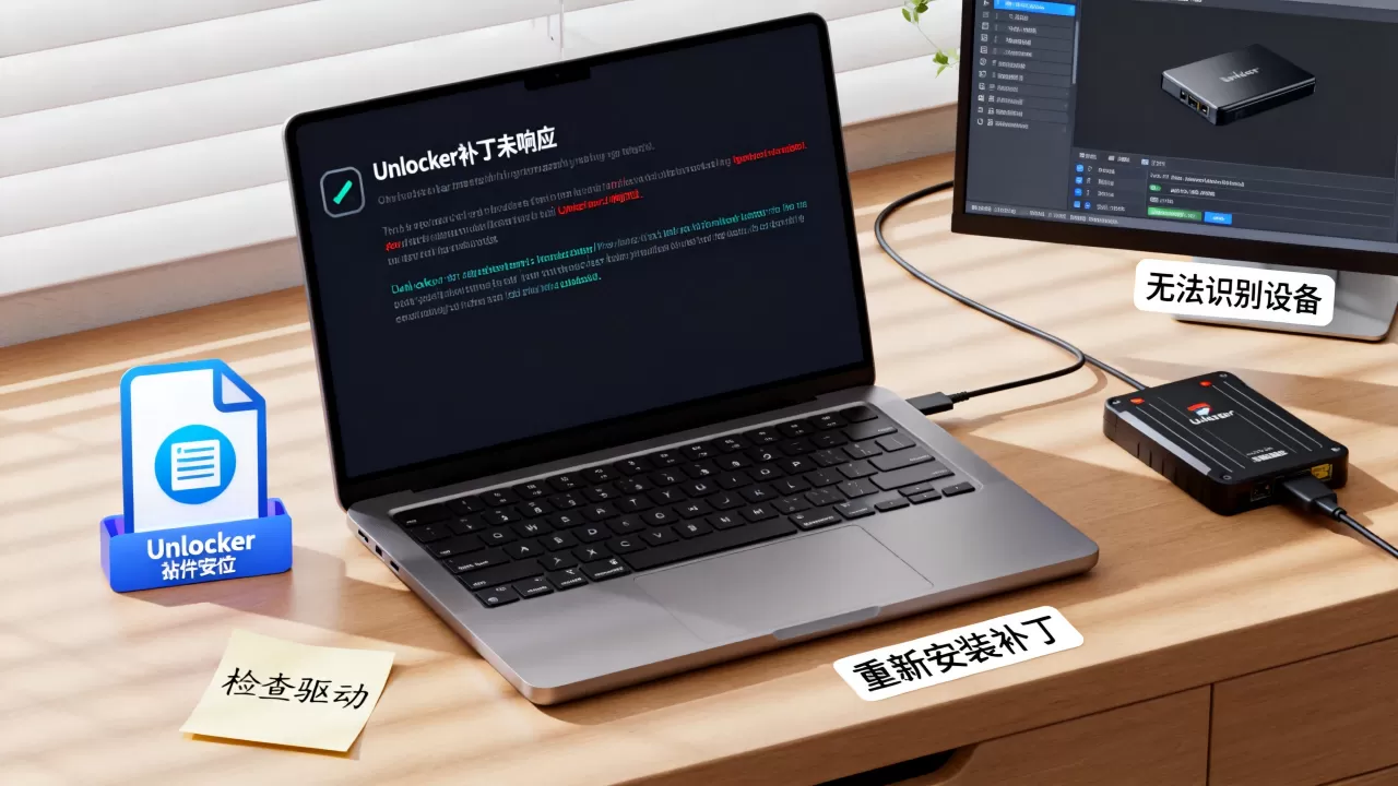 Unlocker补丁为什么没反应?,虚拟机无法识别怎么办 Unlocker补丁为什么没反应?,虚拟机无法识别怎么办