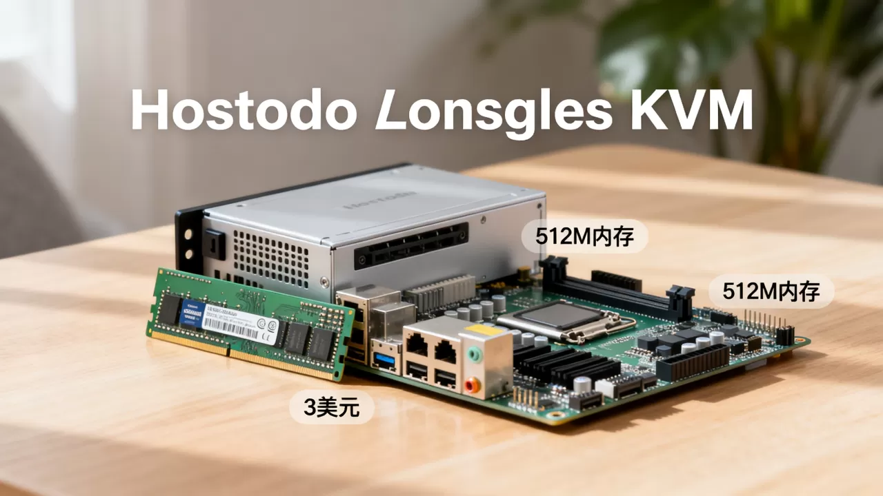 Hostodo洛杉矶KVM3美元值吗,512M内存够用吗 Hostodo洛杉矶KVM3美元值吗,512M内存够用吗